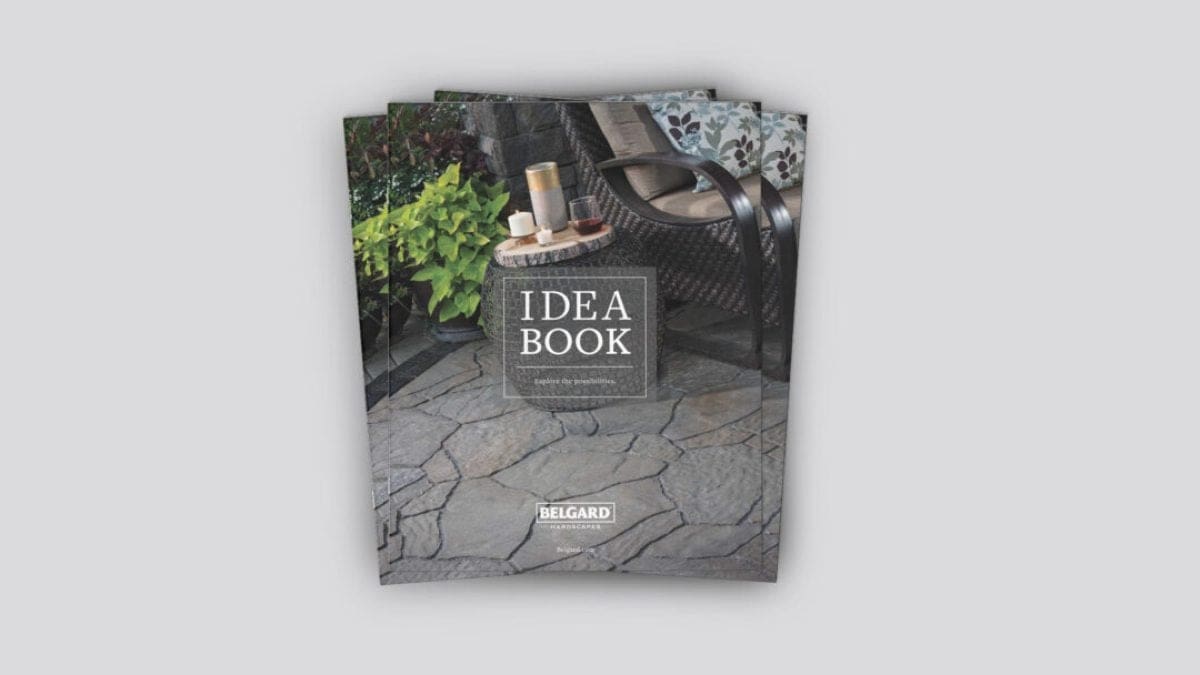 Brochure/Idea Book for Buidling Materials building materials brochure, idea book, graphic design, page layout, outdoor living marketing, building materials marketing, marketing materials, sales tools, construction leads, building materials leads